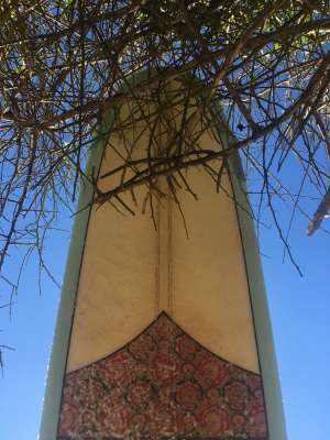 Surfboard for rent Bing, California square tail 9’2”