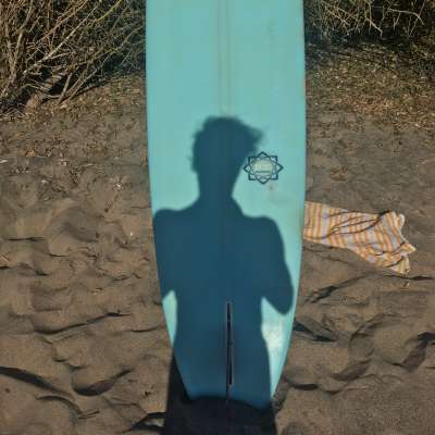 Surfboard for rent Bing, California square tail 9’2”