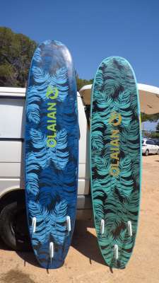 Surfboard for rent OLAIAN, Surf 500 7´8 Softboard Surfboard for rent OLAIAN, Surf 500 7´8 Softboard